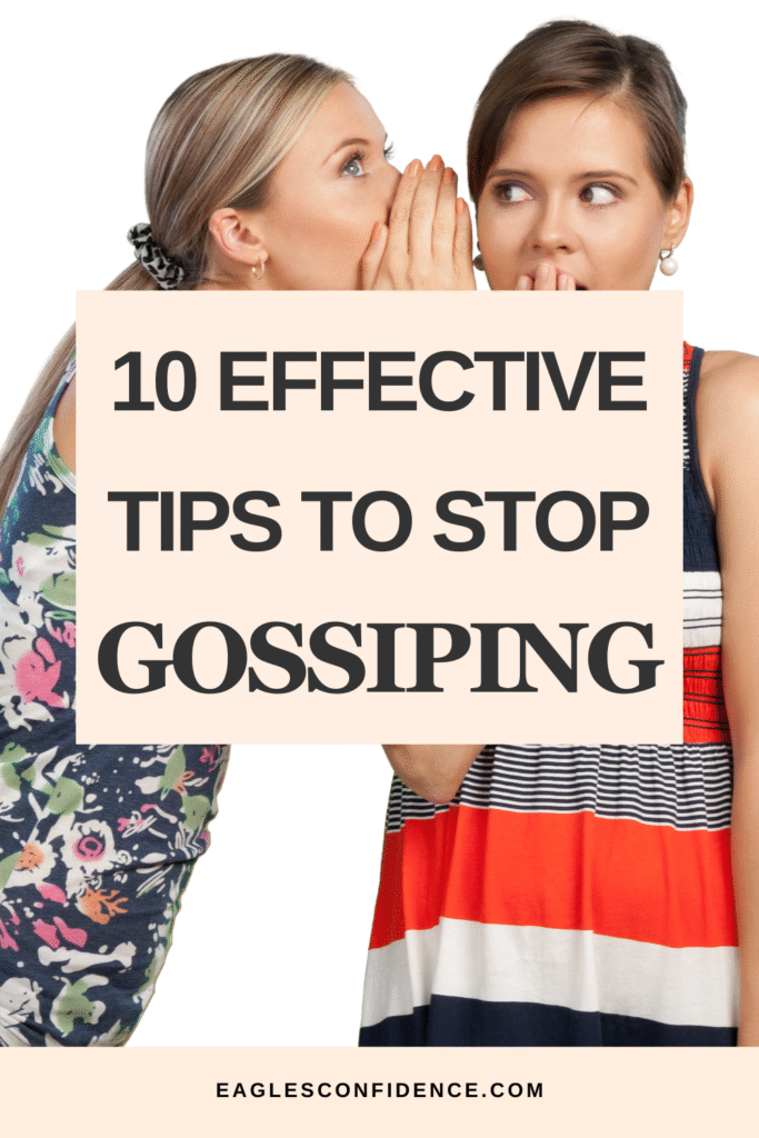 How To Stop Gossiping