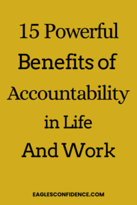 Importance of Accountability