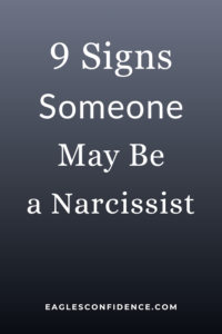 Signs of a Narcissistic Person