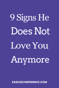 Signs He Does Not Love You Anymore