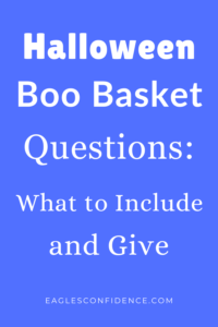 Halloween Boo Basket Questions