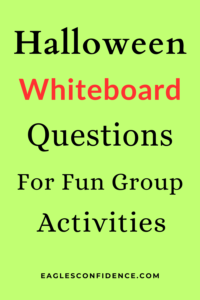 Halloween Whiteboard Questions
