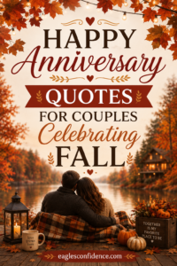 Happy Anniversary Quotes for Couples Celebrating Fall